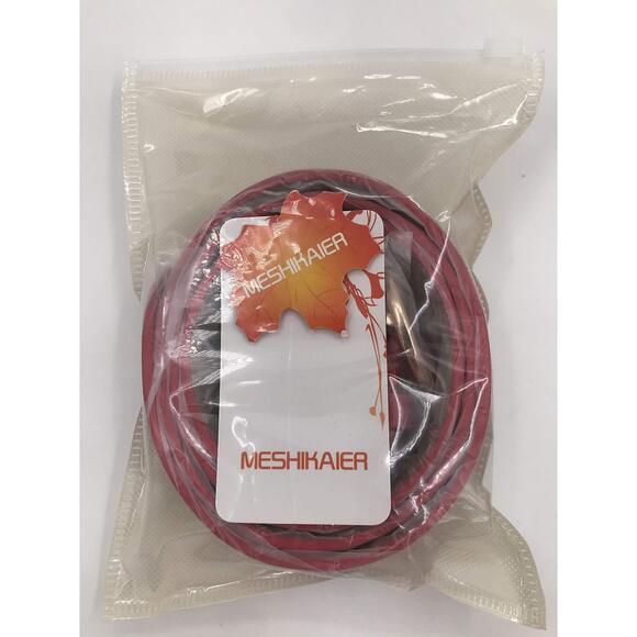 Women Fashion Pu Leather Belt Casual Waist Belt With Round Metal Buckle (red)🖤 - Picture 5 of 5